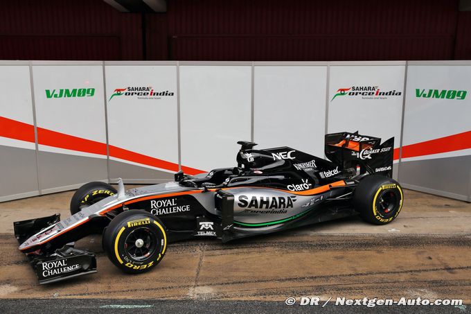 Force India presents the VJM09 in (...)