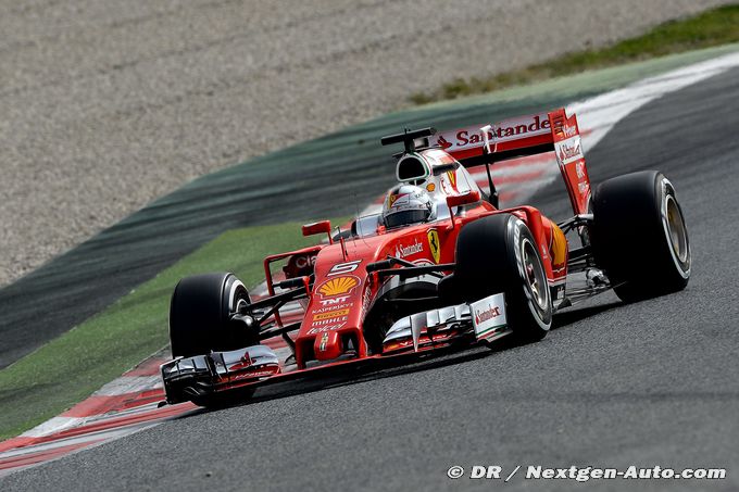 Vettel est déjà en haut de la feuille