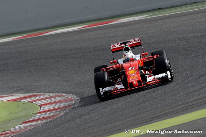 Barcelona I, day 1: Vettel sets the pace