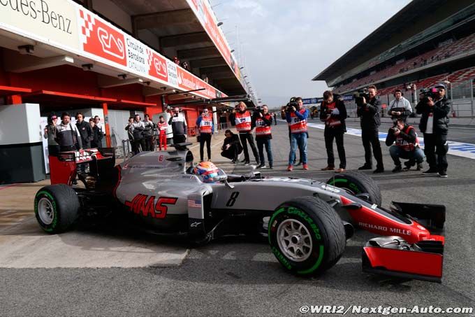 Haas F1 Team a fait ses grands débuts !