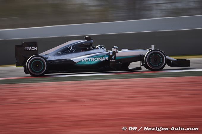 Innovative Mercedes still out in front