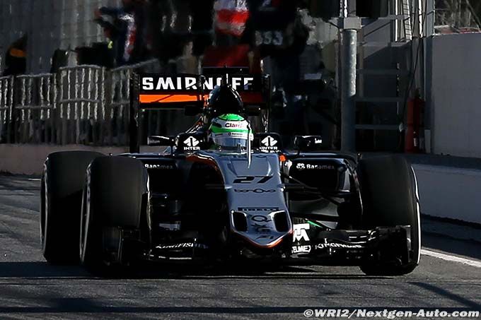 Une journée studieuse pour Force India