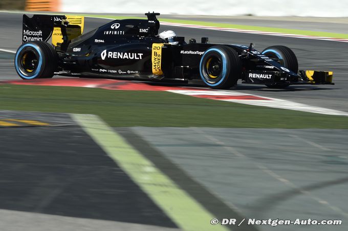 Magnussen conclut ses essais hivernaux