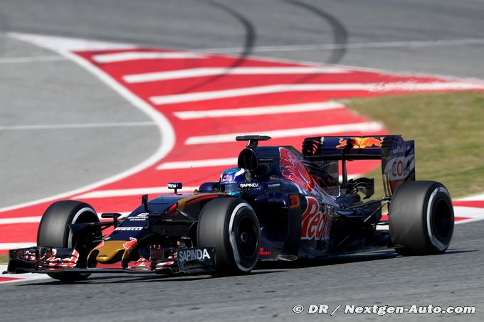 Toro Rosso continue à limer le bitume