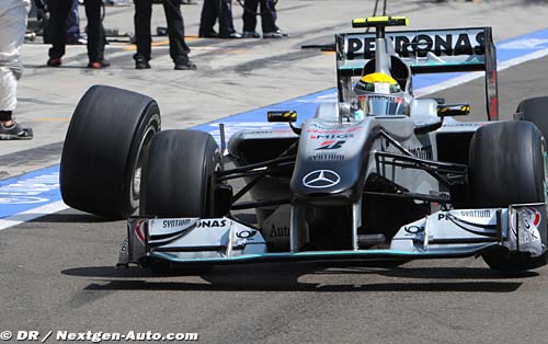 Mercedes GP : Erreur humaine dans (...)