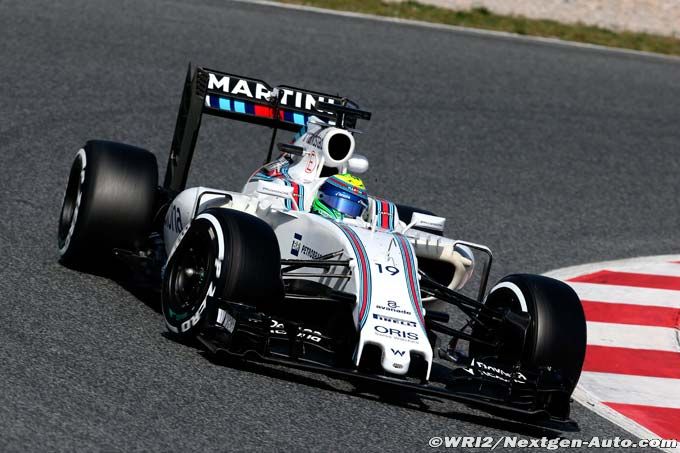 Massa : Rattraper Mercedes et Ferrari et