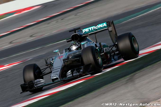 Rosberg plus positif que Hamilton (…)
