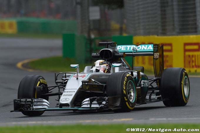 Hamilton en pole sans combattre !