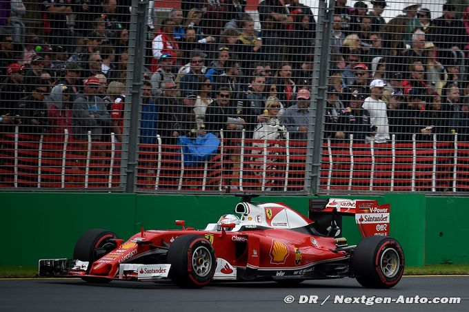 Vettel : Le drapeau rouge ne m'a