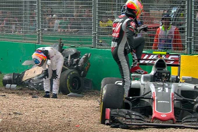 Alonso thanks FIA after horror crash