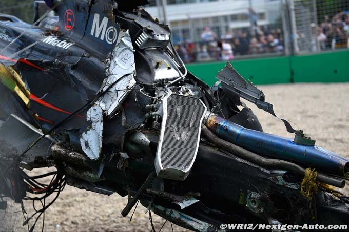 McLaren plays down 'broken'