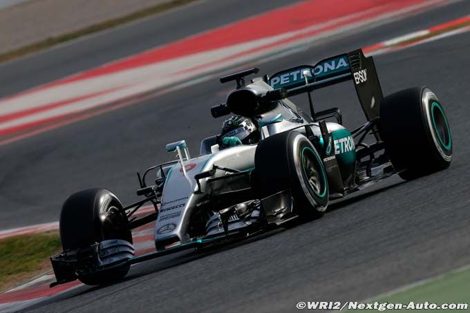 Sakhir, L1 : Rosberg devance Hamilton
