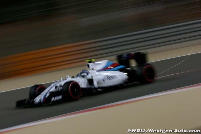 Williams a bien travaillé en attendant