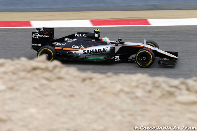 On a beaucoup roulé chez Force India