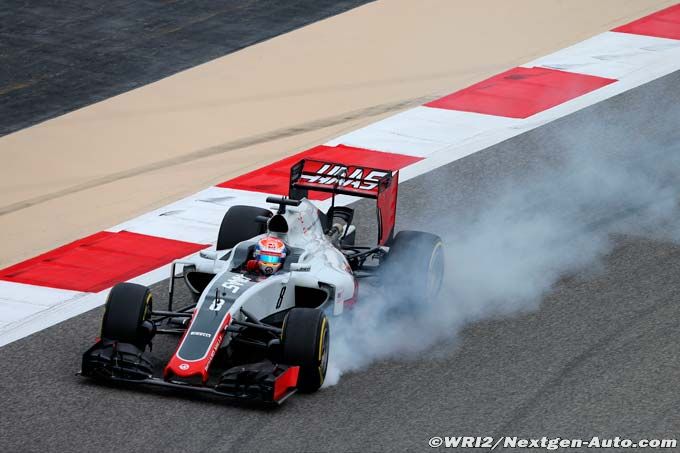 Grosjean casse son aileron comme à (…)