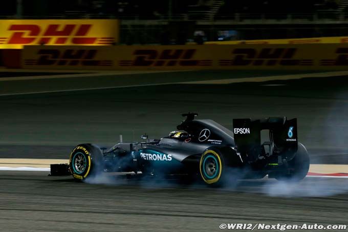 Hamilton en pole position à Bahreïn