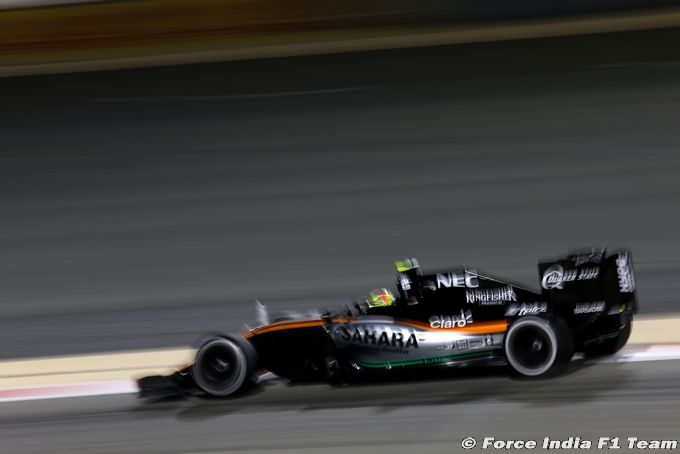 Hulkenberg en Q3, Perez en Q1