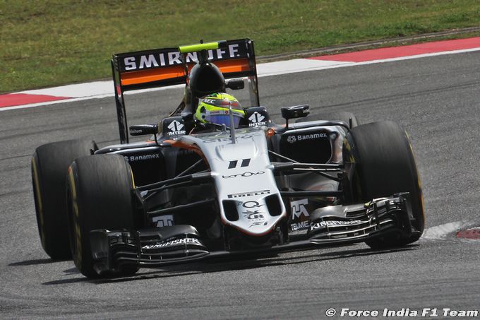 Les deux Force India en Q3