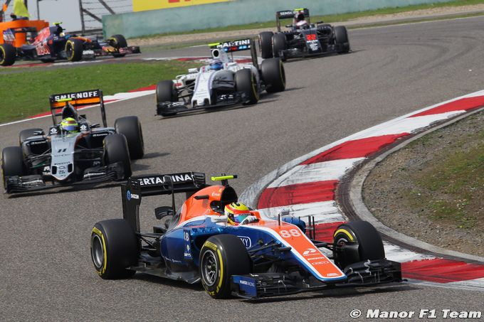 Manor racing with Sauber, Renault (...)