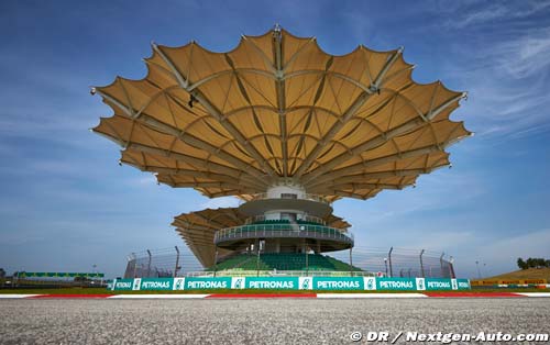 Corners tweaked at Malaysian F1 track