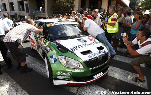 Škoda's Loix back in top spot