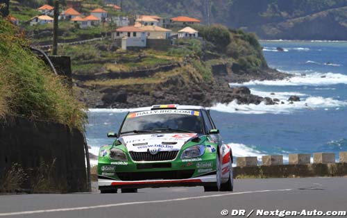 Loix mène, Meeke résiste à Kopecky