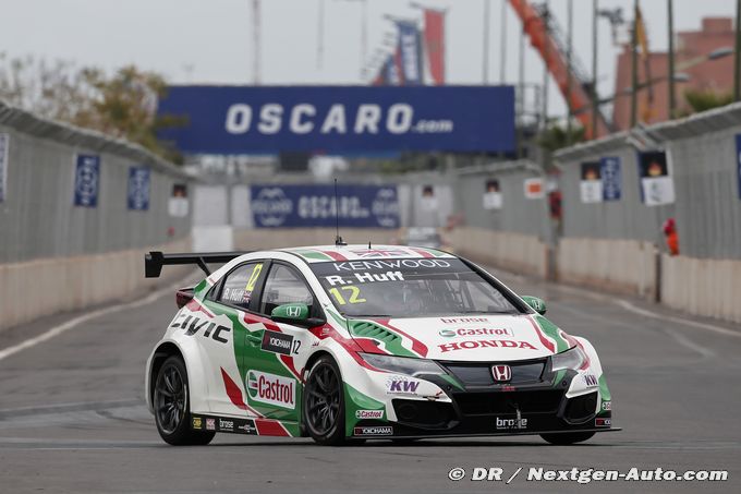 Marrakech, Qual.: Huff heads a Honda (…)