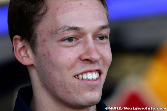 Kvyat : Je n'ai pas reçu d'exp