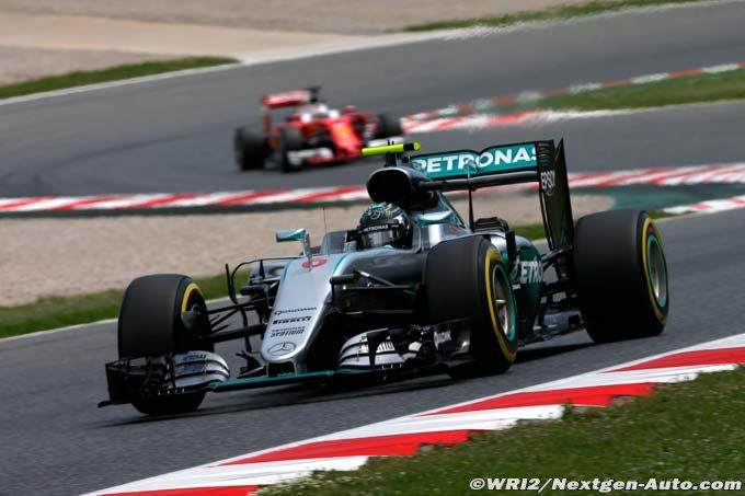 Barcelone, L3 : Rosberg confirme en (…)