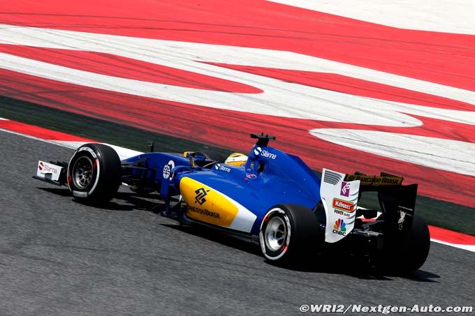 Les Sauber à l'arrivée sans briller