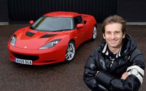 Jarno Trulli sits in his first Lotus