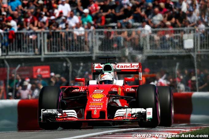 Race - Canadian GP report: Ferrari