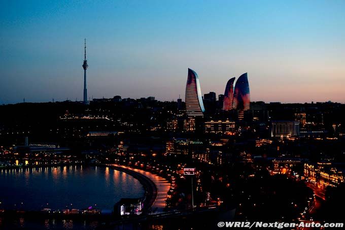 Une course nocturne à Bakou dès 2017 ?