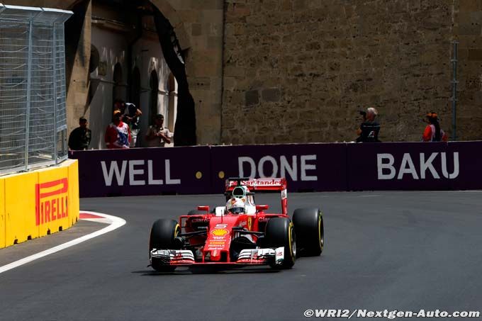 Race - European GP report: Ferrari