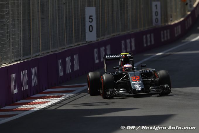 Race - European GP report: McLaren Honda