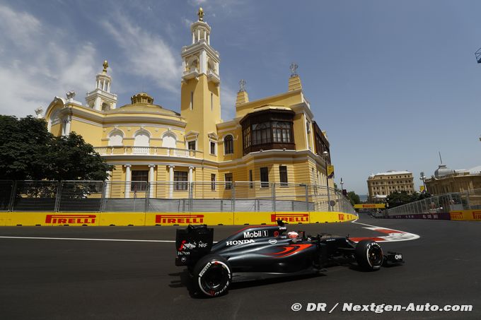 Aucun point pour McLaren en Azerbaïdjan