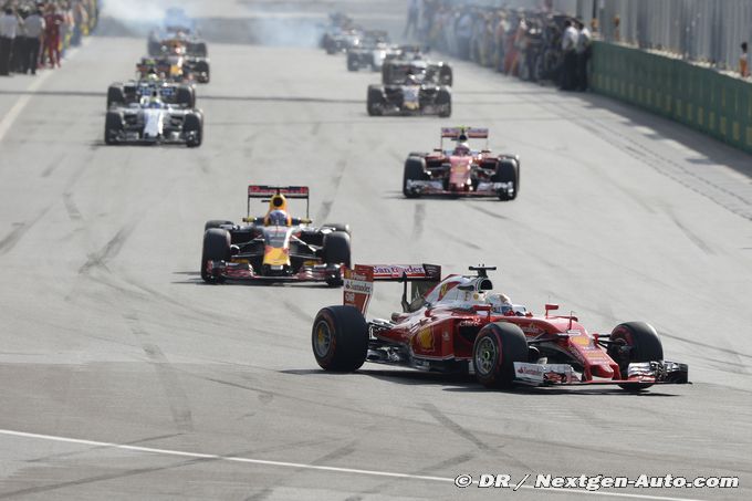 Vettel : La Ferrari SF16-H a un (...)