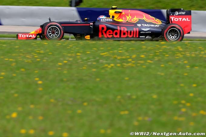 Verstappen seul contre les vibreurs