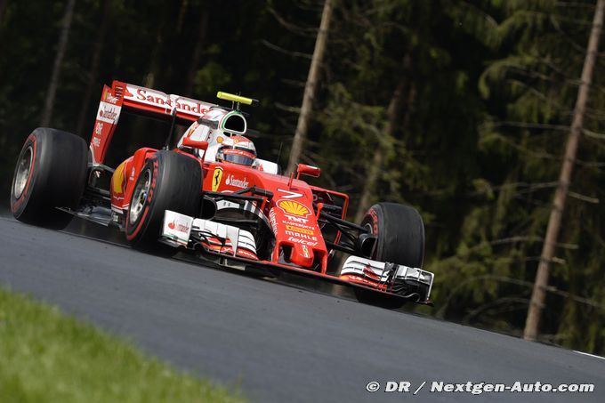 Raikkonen accepte ce podium avec plaisir