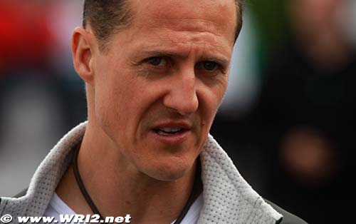 Schumacher a le sourire pour Spa, (…)