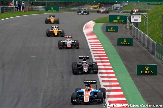 Manor prive pour le moment Sauber (…)