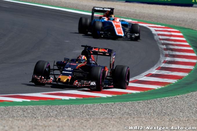 La Toro Rosso n'aime pas le vent