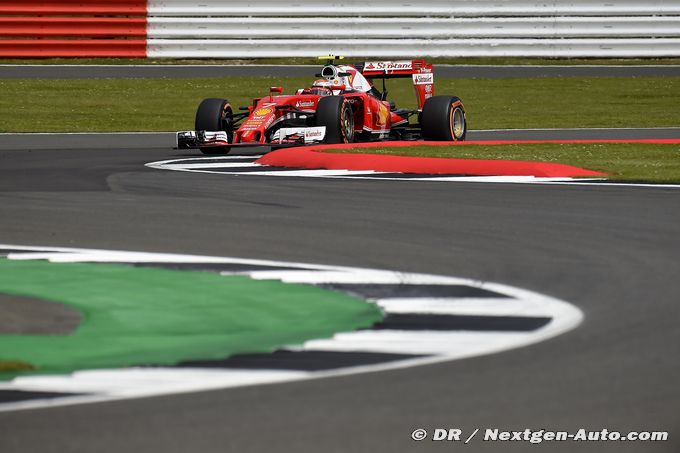 Race - British GP report: Ferrari