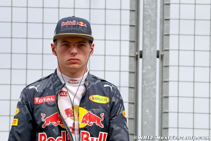 Verstappen a dû demander la permission