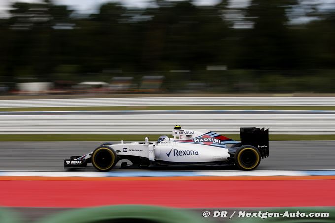 Mauvais dimanche pour Bottas et Massa