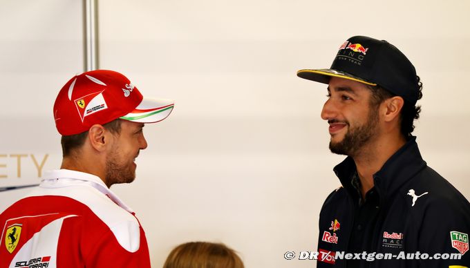 Ricciardo parle de son ancien équipier,