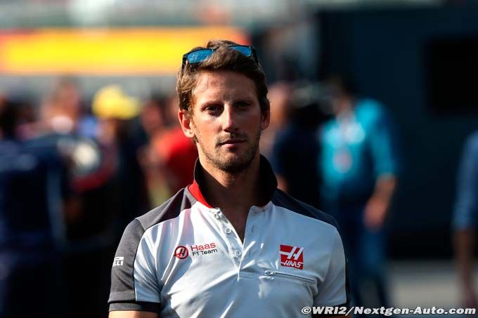 Grosjean hints at 2017 Haas stay