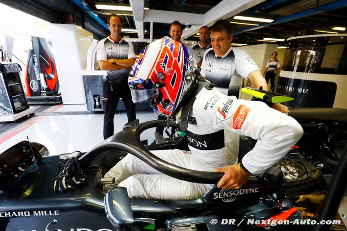 Un week-end avec Jenson Button - samedi