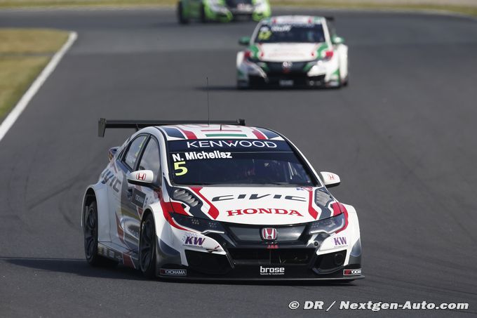 Motegi, Race 1 : Michelisz leads a (...)