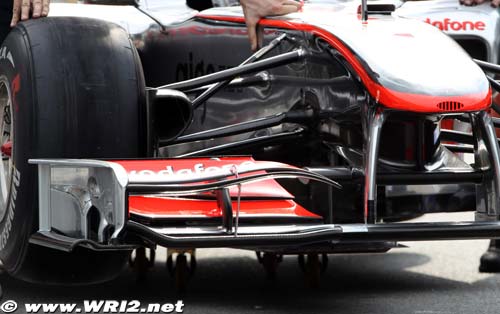Ailerons flexibles : McLaren n'a